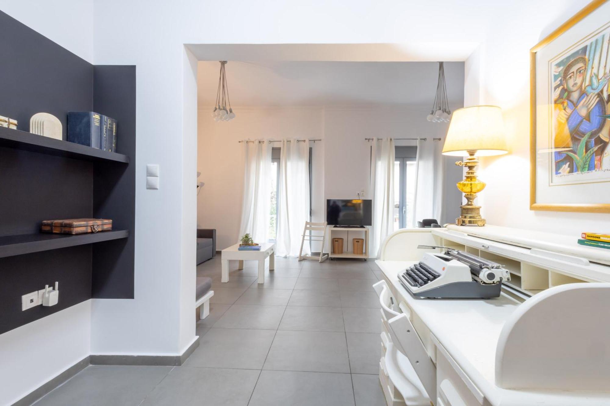 Renovated 5 Bdr House Near Acropolis - New Beds, Terrace & Green Yard Athen Exterior foto